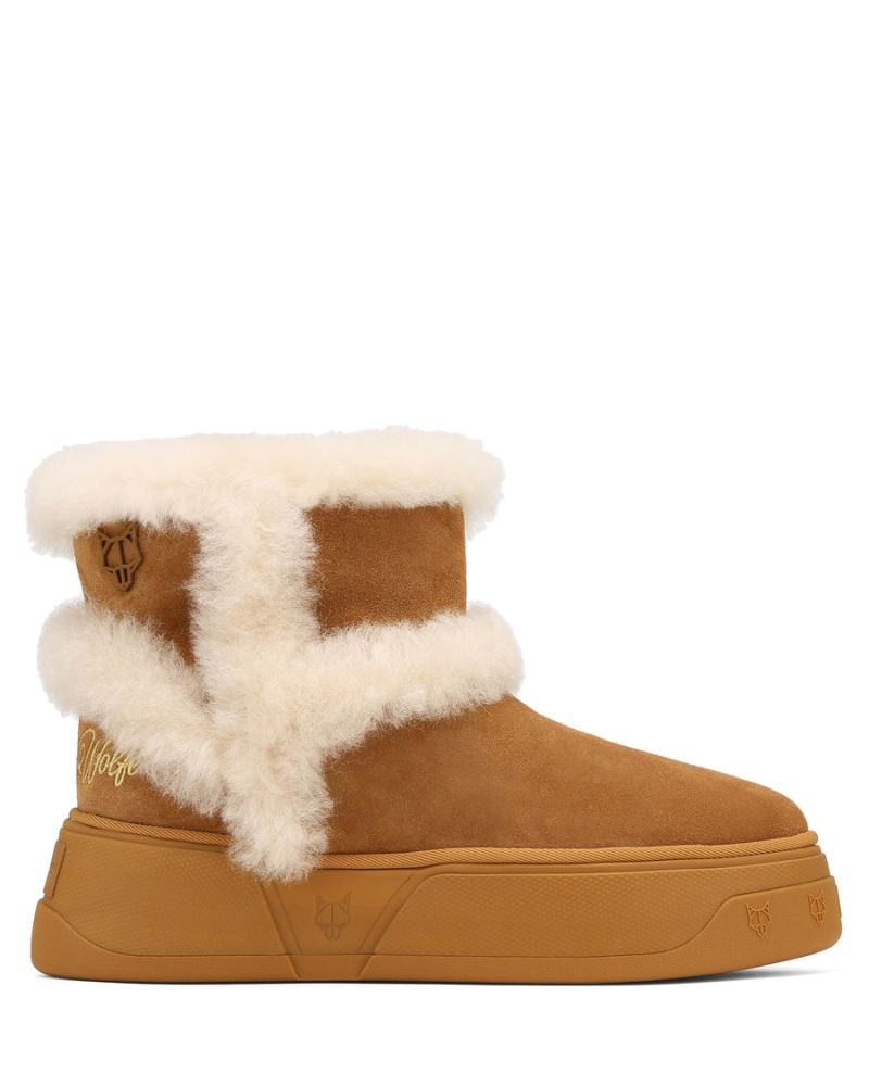 Cizme Naked Wolfe K-01 Shearling Barbati Maro | Romania 812BUWSH