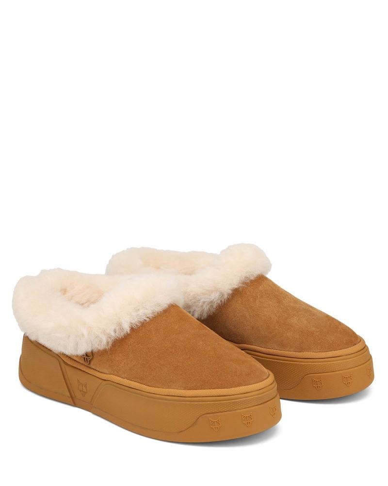 Cizme Naked Wolfe K-02 Shearling Barbati Maro | Romania 642YFAEH